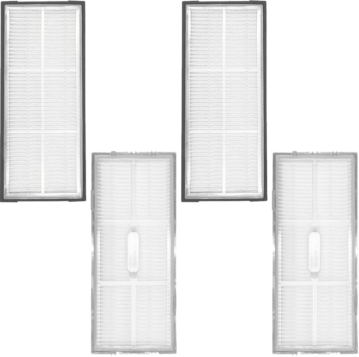 Allecto - Filters voor Roborock - Filter - 4 Stuks - Robotstofzuiger Accessoires - Vervangfilters - Geschikt voor Roborock S7/S8/S7 Maxv