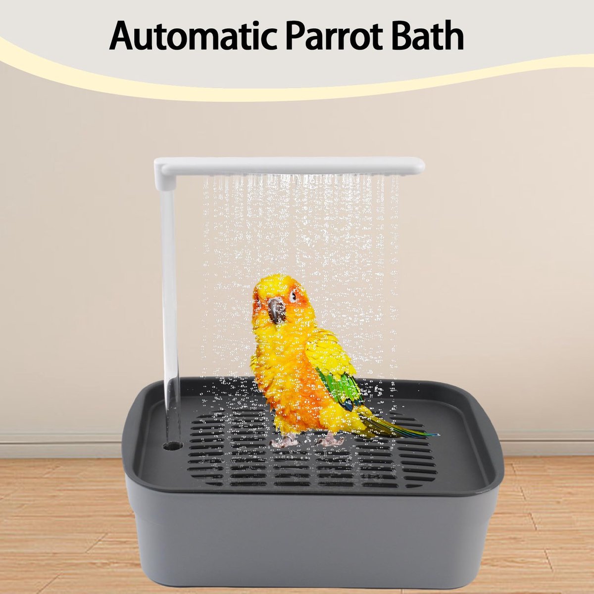 Hezudiay Douche - Automatische badplaats voor vogels, automatisch