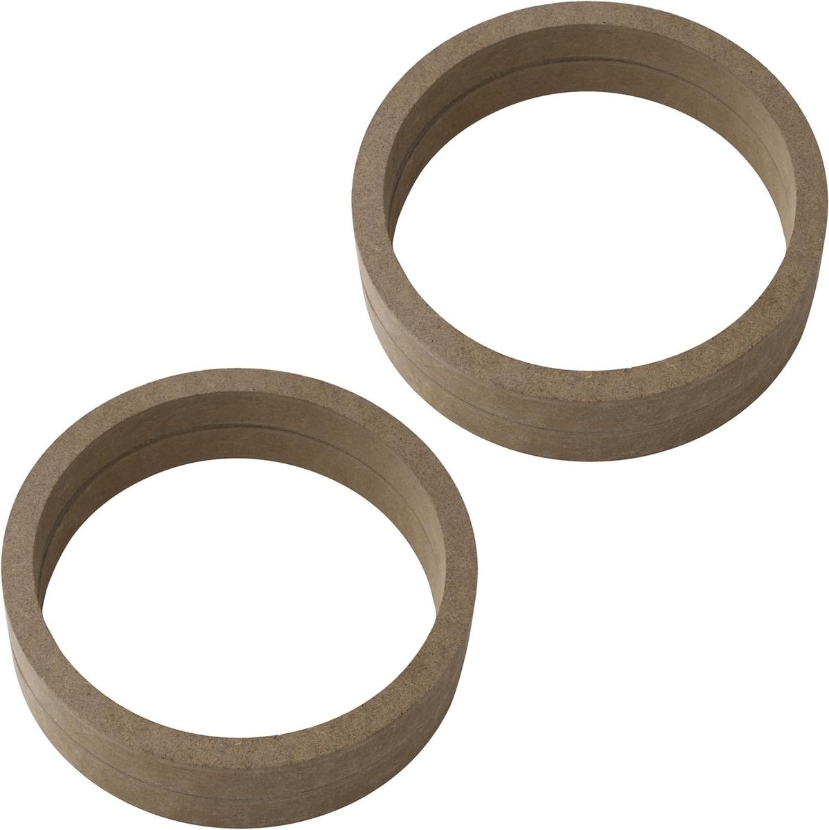Luidspreker Adapters - Universele Houders Ringen - Auto Geluidssysteem - MDF Materiaal Constructie - 165mm Buiten Diameter