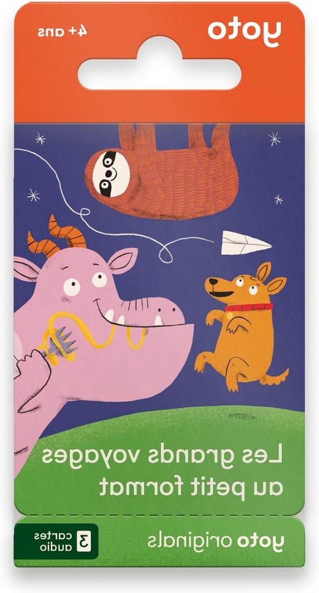 Audioboekpakket Kinderen - Verhalenbox Set - Franse Verhalen - 5 Minuten Luistertijd - 11 x 5.5 x 0.1 cm - Blauw