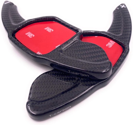 Onlineworld2013 schakelpeddels Shift Paddle voor Leon 5F, Leon Cupra, Ibiza 6F Arona Ateca Leon St Alhambra 100% carbon van Merkloos — afbeelding 2