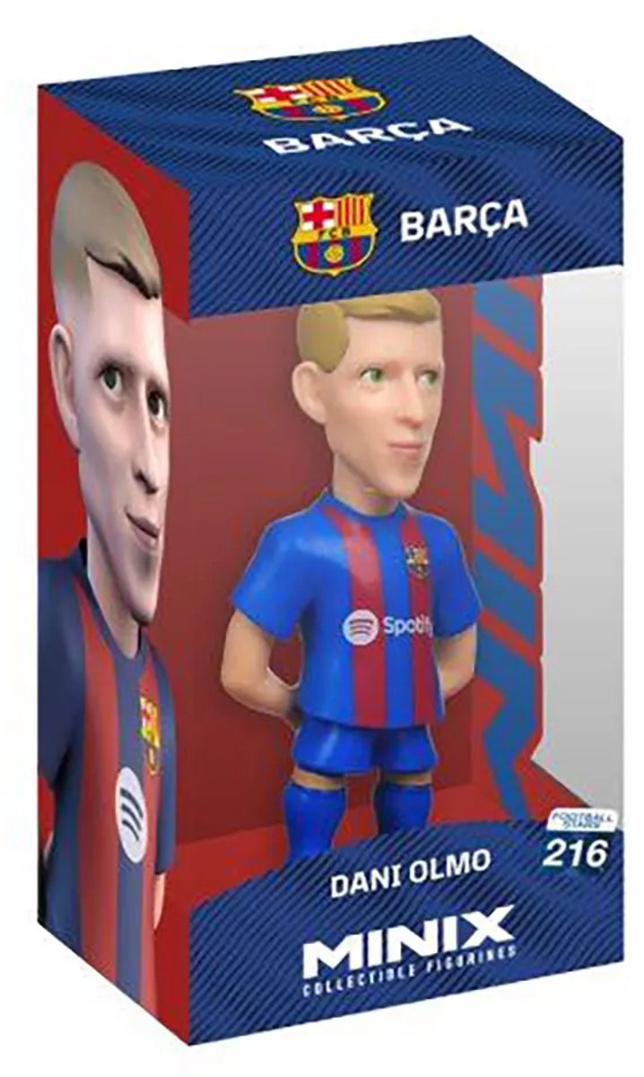 Minix Fc Barcelona 12 Cm Dani Olmo Figuur Veelkleurig Kinderen