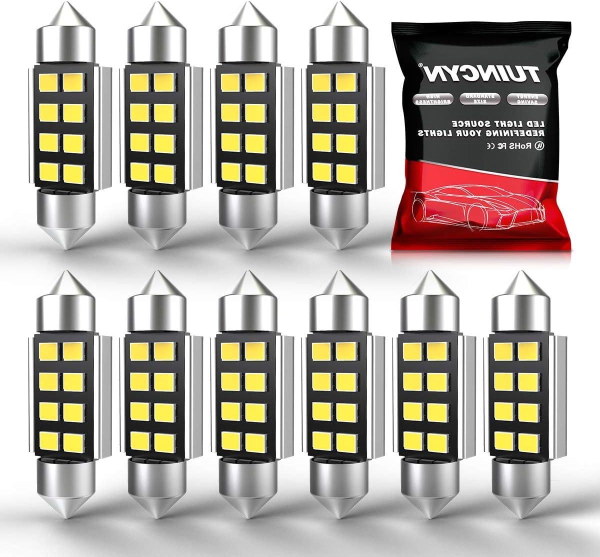 LED Lampen - Interieurverlichting - Auto Verlichting - Canbus Foutloos - 36MM - Wit