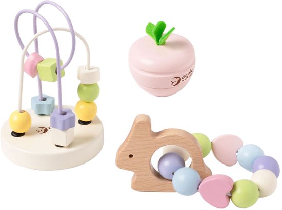 Classic World Houten Baby Speelset Mara, 3dlg.. van Classic — afbeelding 4