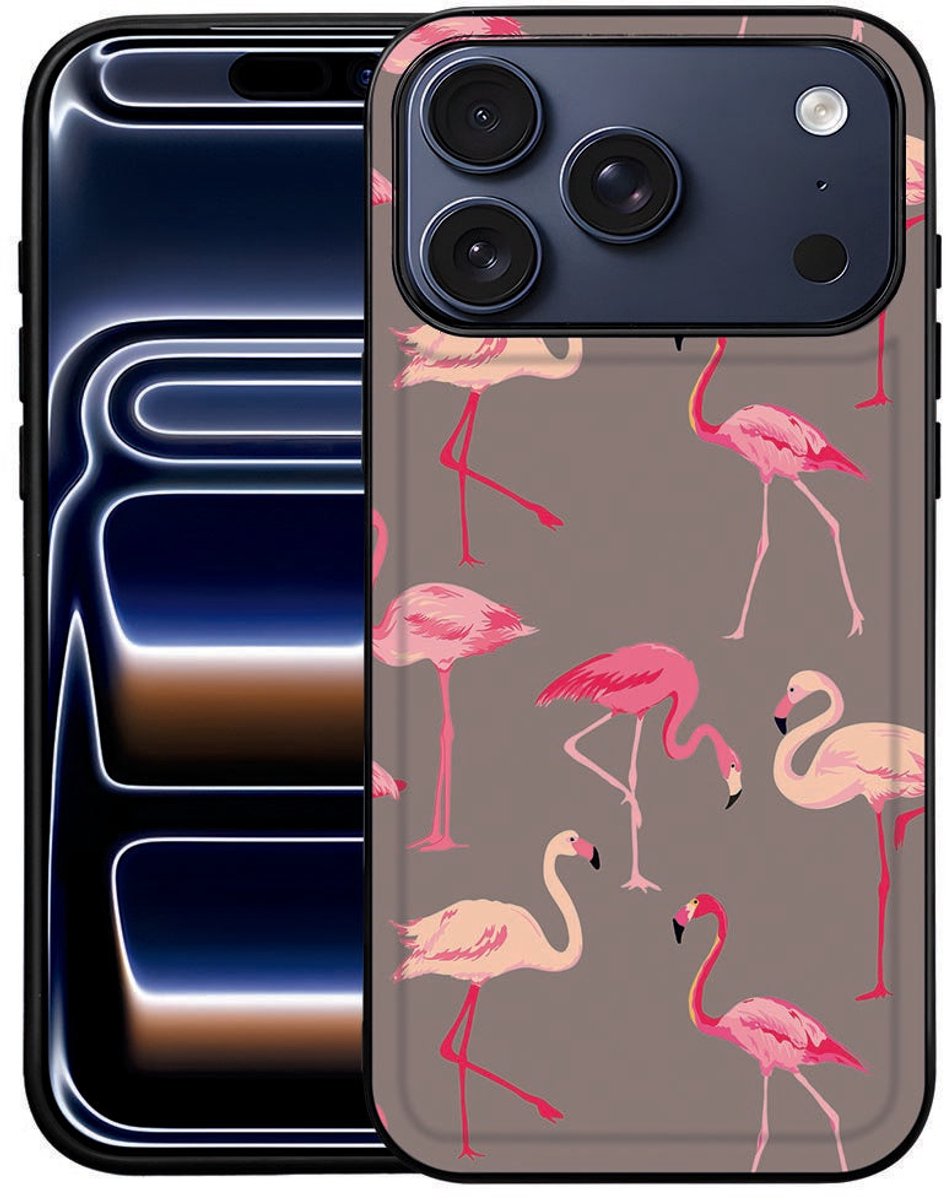 Apple iPhone 17 Pro Max TPU Hoesje Flamingo