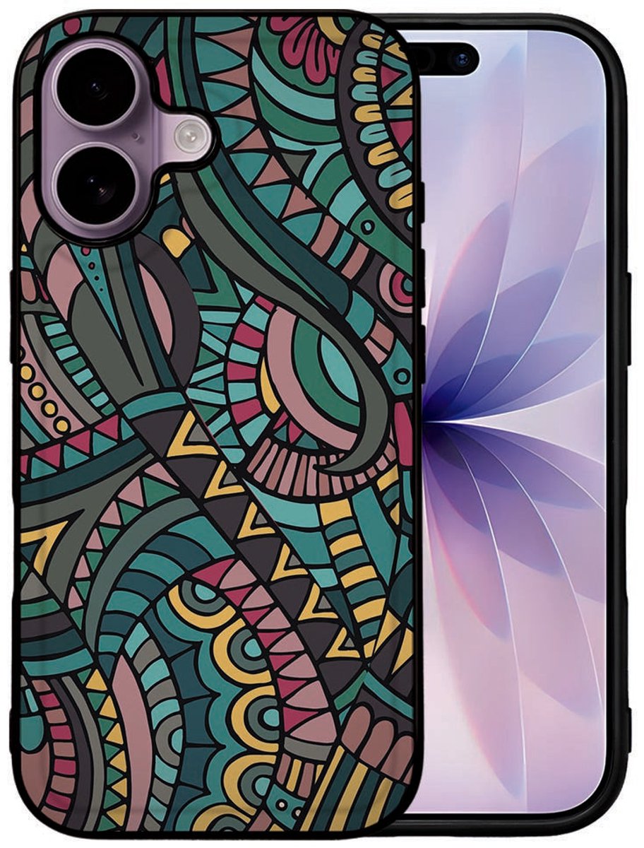 Apple iPhone 17 TPU Hoesje Aztec