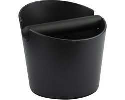 Klopbox Koffiedik - Koffieresidu Bak - Barista Accessoire - Antislip Rubberen Basis - 16.5 x 16 x 16.5 cm