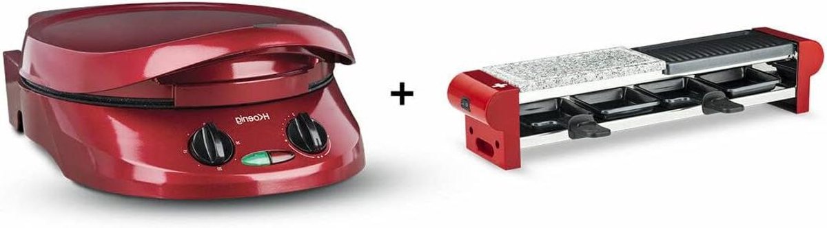 Raclette Apparaat - Steengrill - Gezellige Avonden - Inclusief Grillsteen - 4 Persoons - Zwart
