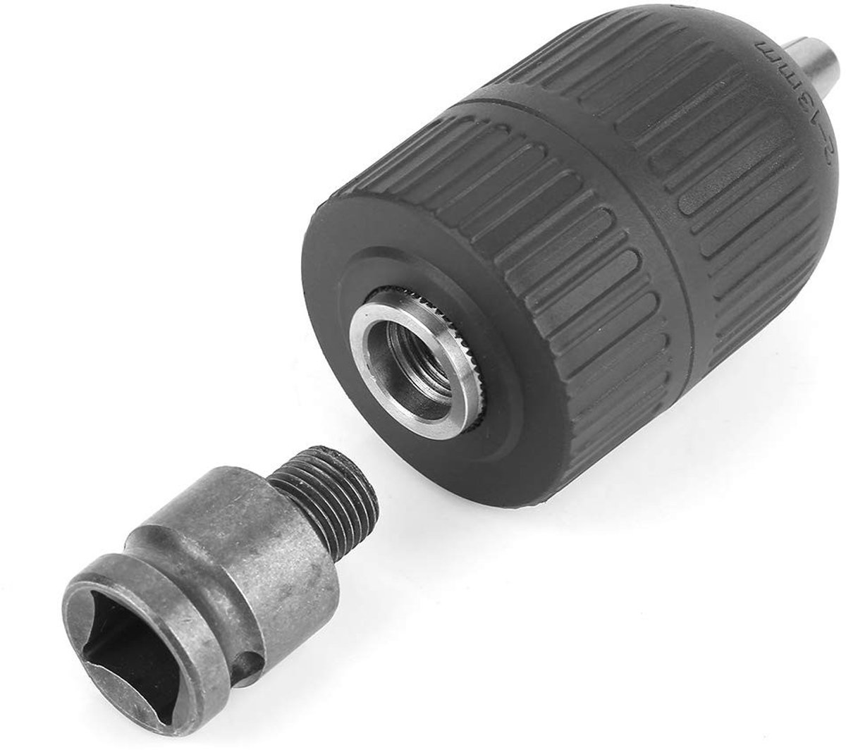 Allecto - 2-13 mm Keyless Boorkop met 1/2" Chuck Adapter voor Impact Wrench Conversie