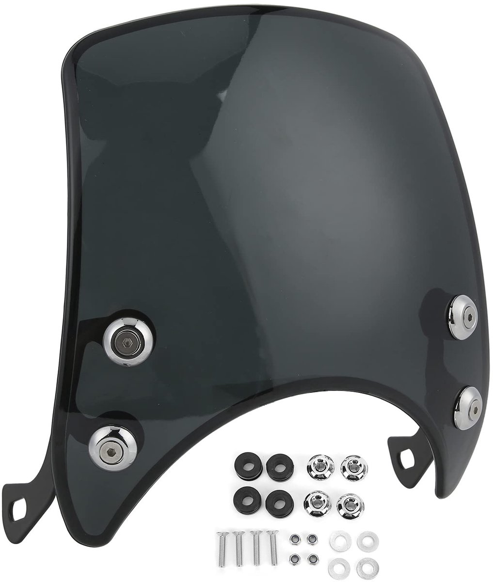 Allecto - Motor Winddeflector voor 5-7 Inch Koplamp - Hoogwaardige PC Bescherming
