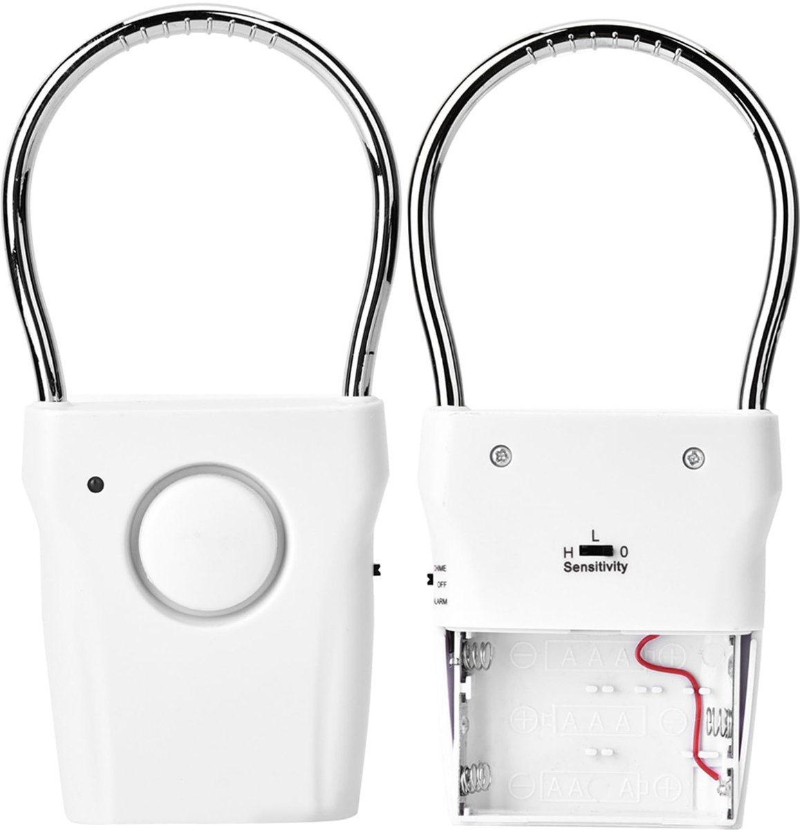 Allecto - 120dB Deur Alarm - Draadloze Veiligheidssensor voor Thuisbeveiliging
