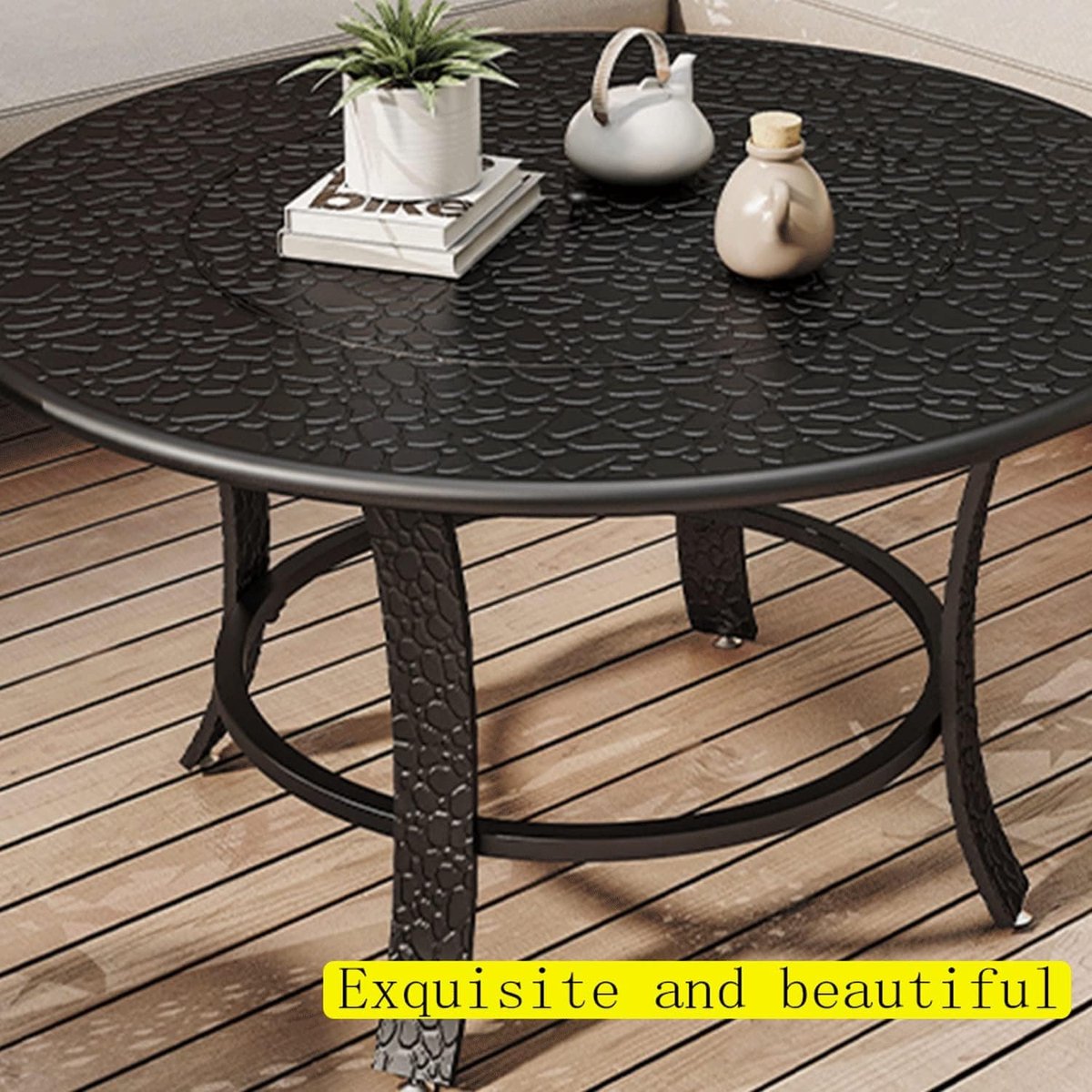 Buitenkachel Houtkachel – Bellavero FireLounge Deluxe | Vierkante Patio-Haard met Draadloos Mesh Zeef | Kampvuurplaats Buiten, BBQ & Open Haard | Modern Staal, Draagbaar