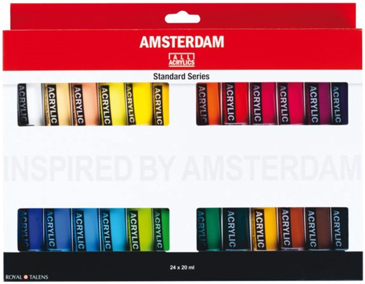 Amsterdam Standard Series acrylverf algemene selectie set | 24 × 20 ml — afbeelding 9