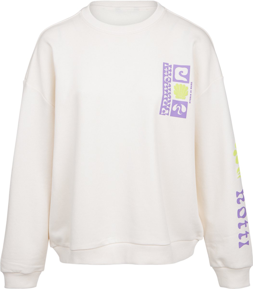 Brunotti Yanouka Sweater Dames Loose Fit Crewneck XL Creme