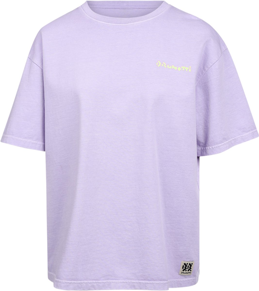 Brunotti High-95 T-Shirt Dames 100% Katoen Relaxed Fit S Wisteria