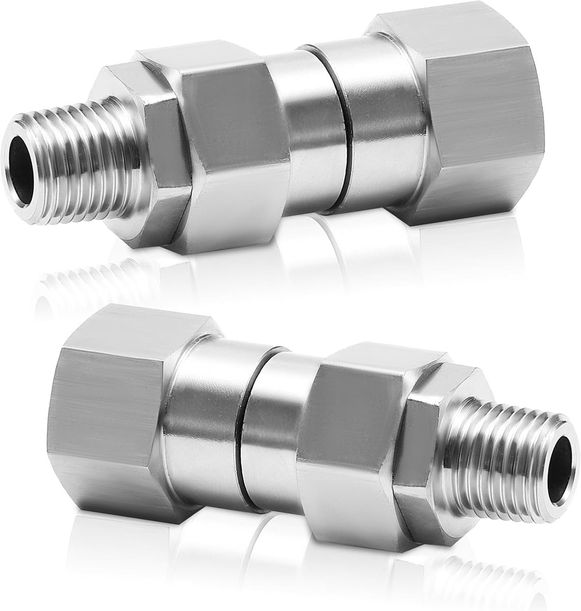 M22-14 connector geschikt voor autowasslangadapter, anti-klitconnector geschikt voor hogedrukreinigerspuitpistool, geschikt geschikt voor spuitpistolen en slangen - 2 stuks
