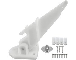 Boot Snelheidsmeter Kit - Pitot Buis - Watersport Meten - Automatische Kick-up - Tot 80 KM/U - Wit
