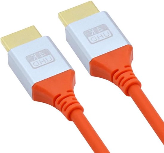 Flexibele HDMI Kabel - 4K HDTV Cord - Strakke Ruimtes - 50000 Buigcycli ...