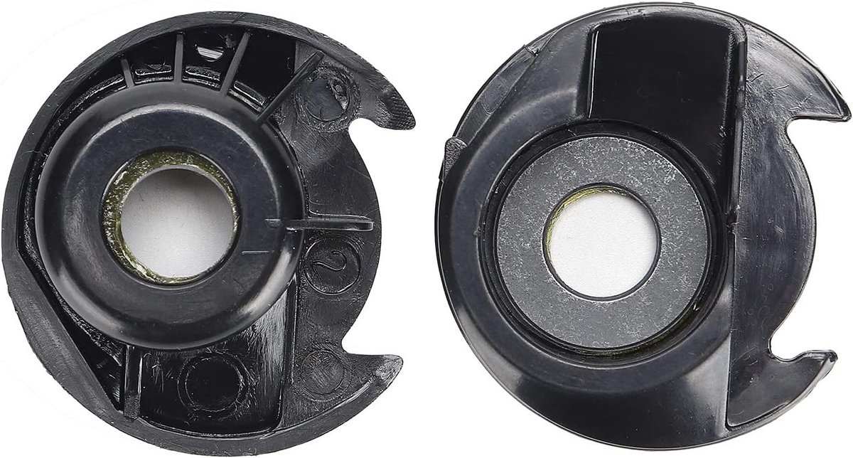 2 Stuks Plastic Spoelhuis, Hoge Compatibiliteit, Duurzaam en Waterdicht, Eenvoudig te Vervangen voor Huishoudelijke Naaimachines, Accessoires voor Naaiwerk en Hobby's