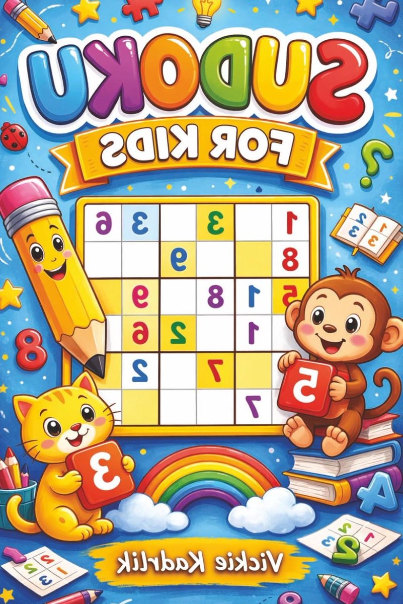 Sudoku voor Kinderen - Logische Puzzels Kinderen - Hersenen Trainen - Grote Letters - 120 Pagina's - Niet gespecificeerd