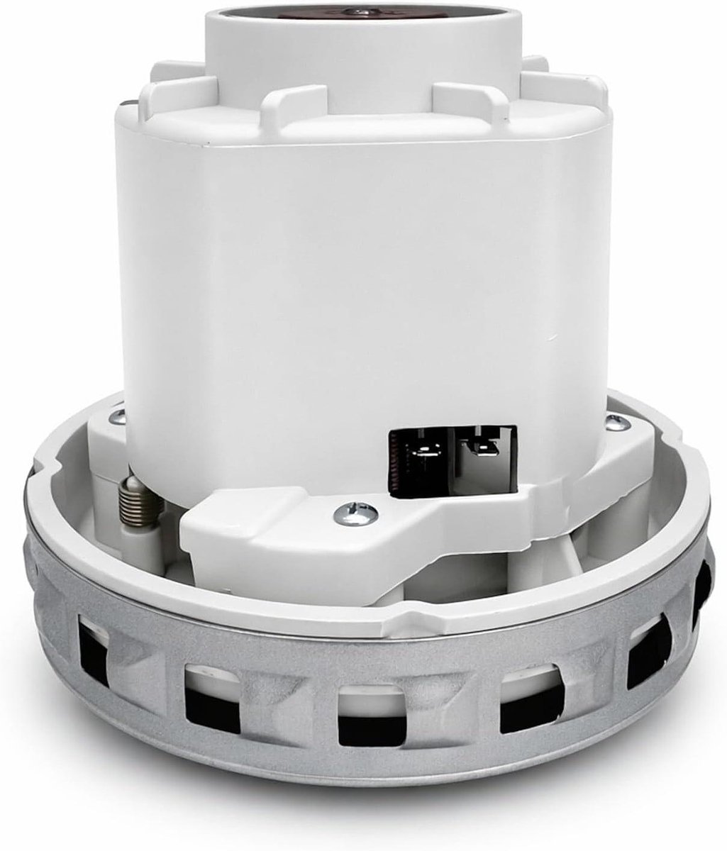 Zuigmotor Stofzuiger - Zuigturbine Motor - Nat en Droog Zuigen - Bypass Motor Koeling - 130 mm Hoogte - Zwart