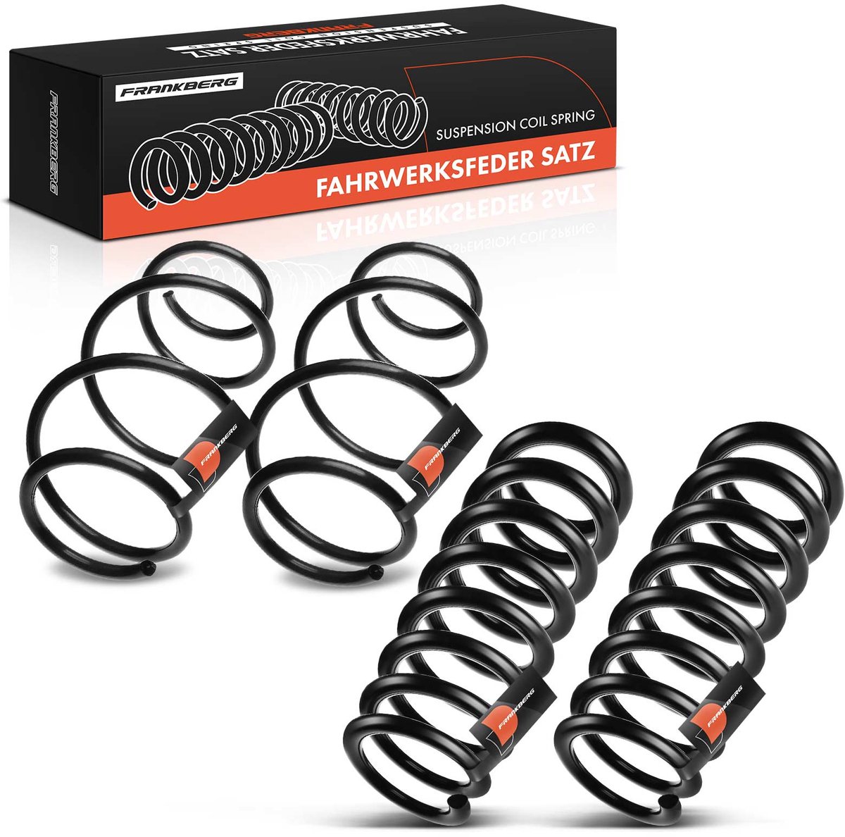 Frankberg 4x Veer Vooras Achteras voor BMW 3er Touring F31