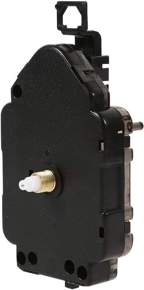 Uurwerk Wandklok - Klok Reparatieonderdelen - Klok Maken - Stil Ionenuurwerk - 13x8x5 cm - Wit