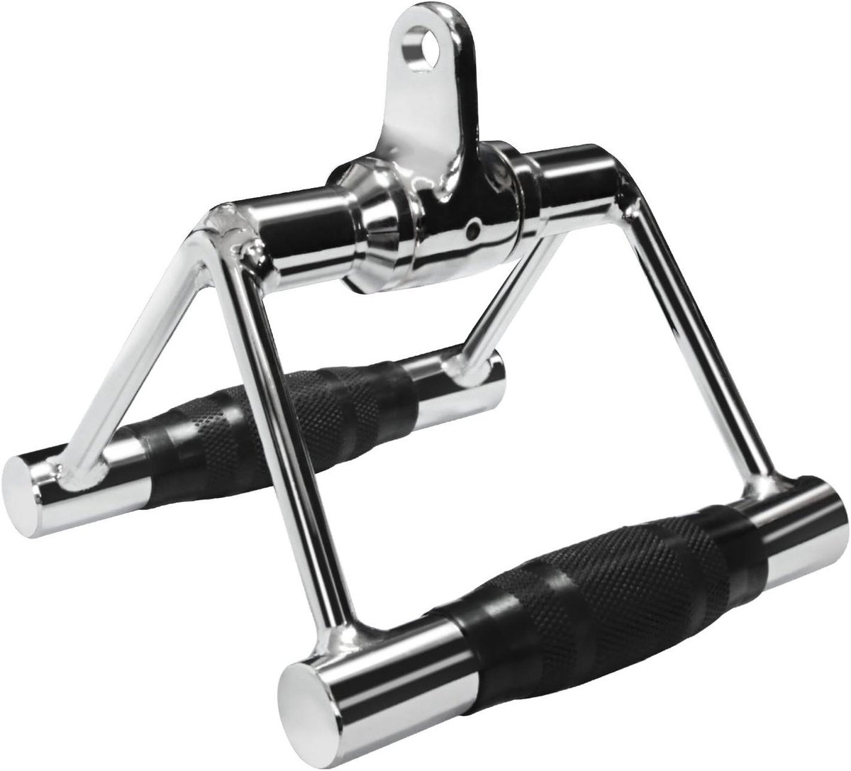 Fitness Kabel Accessoire - Kracht Training - Spieropbouw Bovenlichaam - 360 Graden Rotatie - Standaard Gat - Zilver