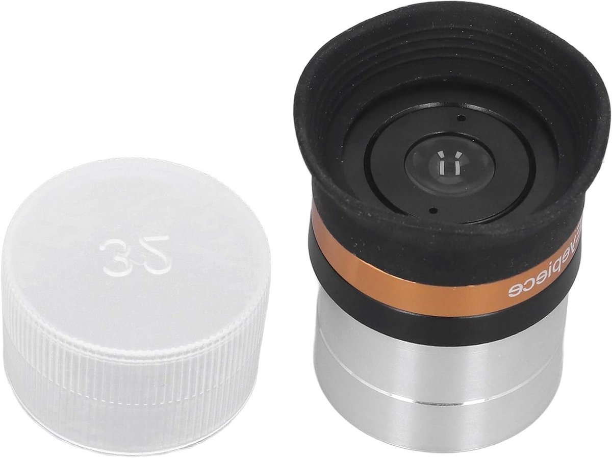 Asferische 10mm groothoek oculair voor telescopen - 1.25 inch, 62 graden, accessoires voor astronomie