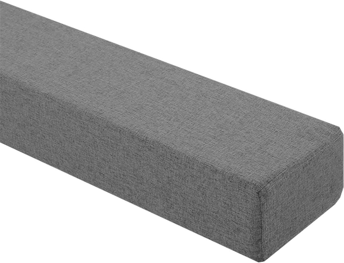 Bed Gap Filler - Matras Extender Kussen - Spleten Opvullen - Hoge Dichtheid Schuim - 200x20x20cm - Donkergrijs