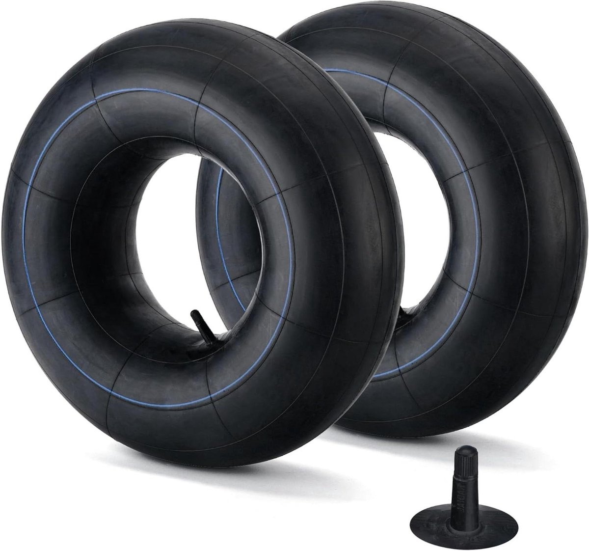 Binnenbanden Grasmaaier - Banden Binnenbuis - Vervangen Banden - Natuurlijk Rubber - 20x8.00-8 / 20x10.00-8 - Zwart