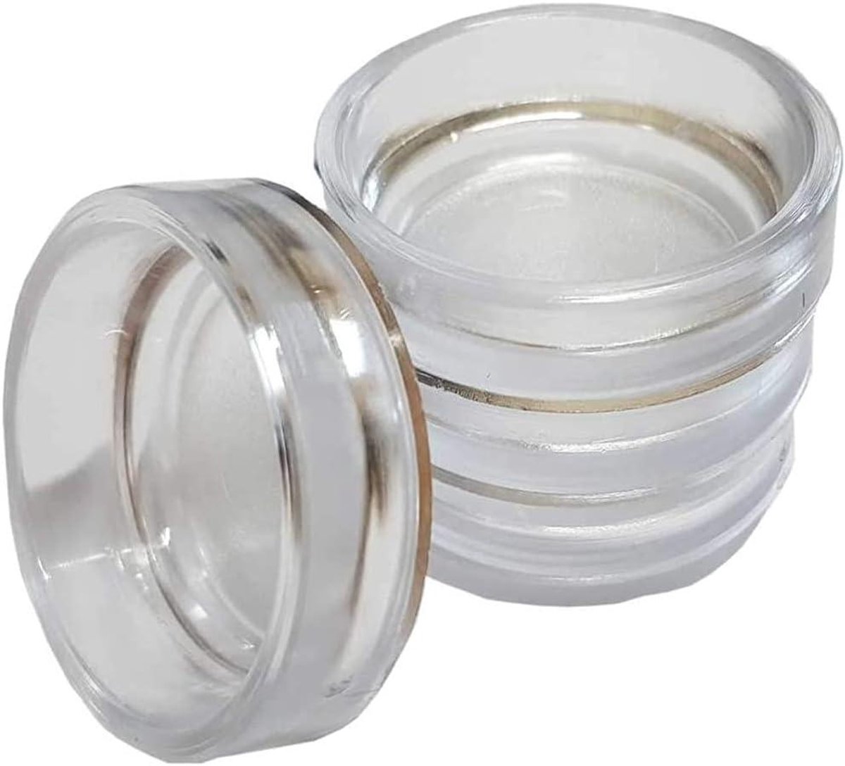 Wielcupjes - Vloerbeschermers Meubels - Meubels Beschermen - Voorkomt Wielinkepingen - 50mm - Wit