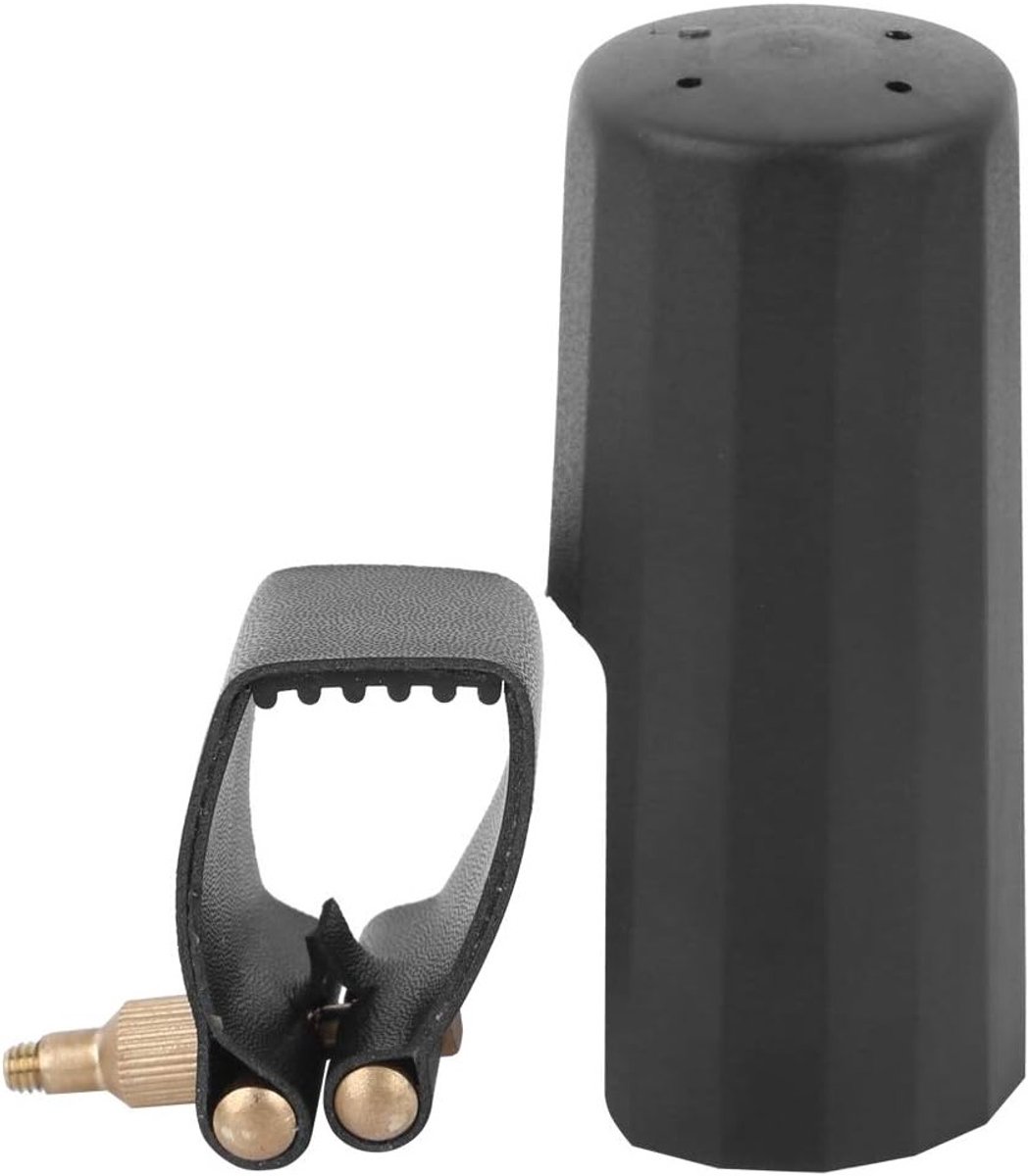 Lichte en duurzame notenbinder voor alt-saxofoon van PU leer, ideaal voor het beschermen van rieten en nozzles