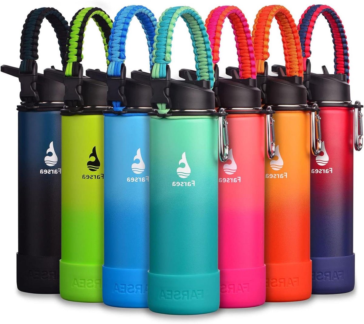 Geïsoleerde Waterfles - Roestvrijstalen Fles - Sport en Outdoor - Dubbelwandige Vacuümisolatie - 709 Milliliter - Mint Groen