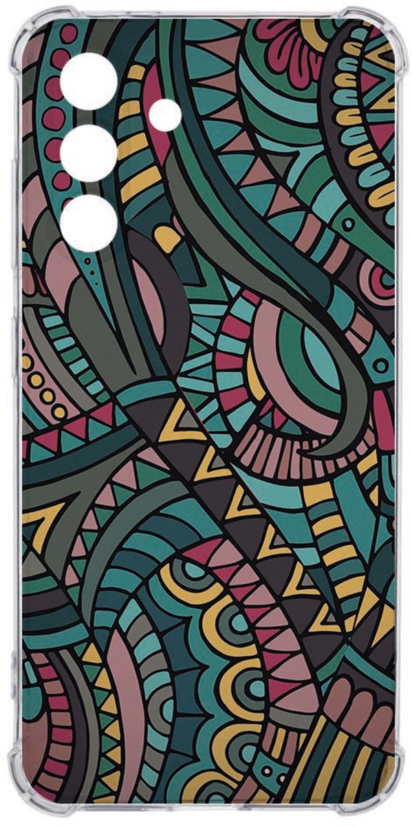 Samsung Galaxy A36 Back Cover - Aztec TPU Schokbestendig