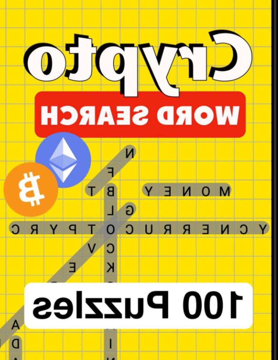 Crypto Woordzoeker - Cryptocurrency Puzzelboek - Mentale Uitdaging - 100 Puzzels - 21.59 x 27.94 cm - Niet gespecificeerd