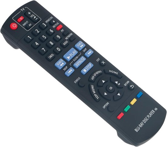 Vervang Afstandsbediening - Afstandsbediening Speler - Blu-ray Speler Bediening - Geen Programmering Nodig - 15 x 8 x 08 cm — afbeelding 5