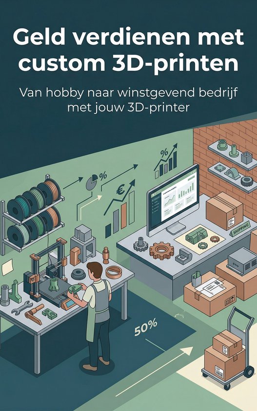 Geld verdienen met custom 3D-printen - cover