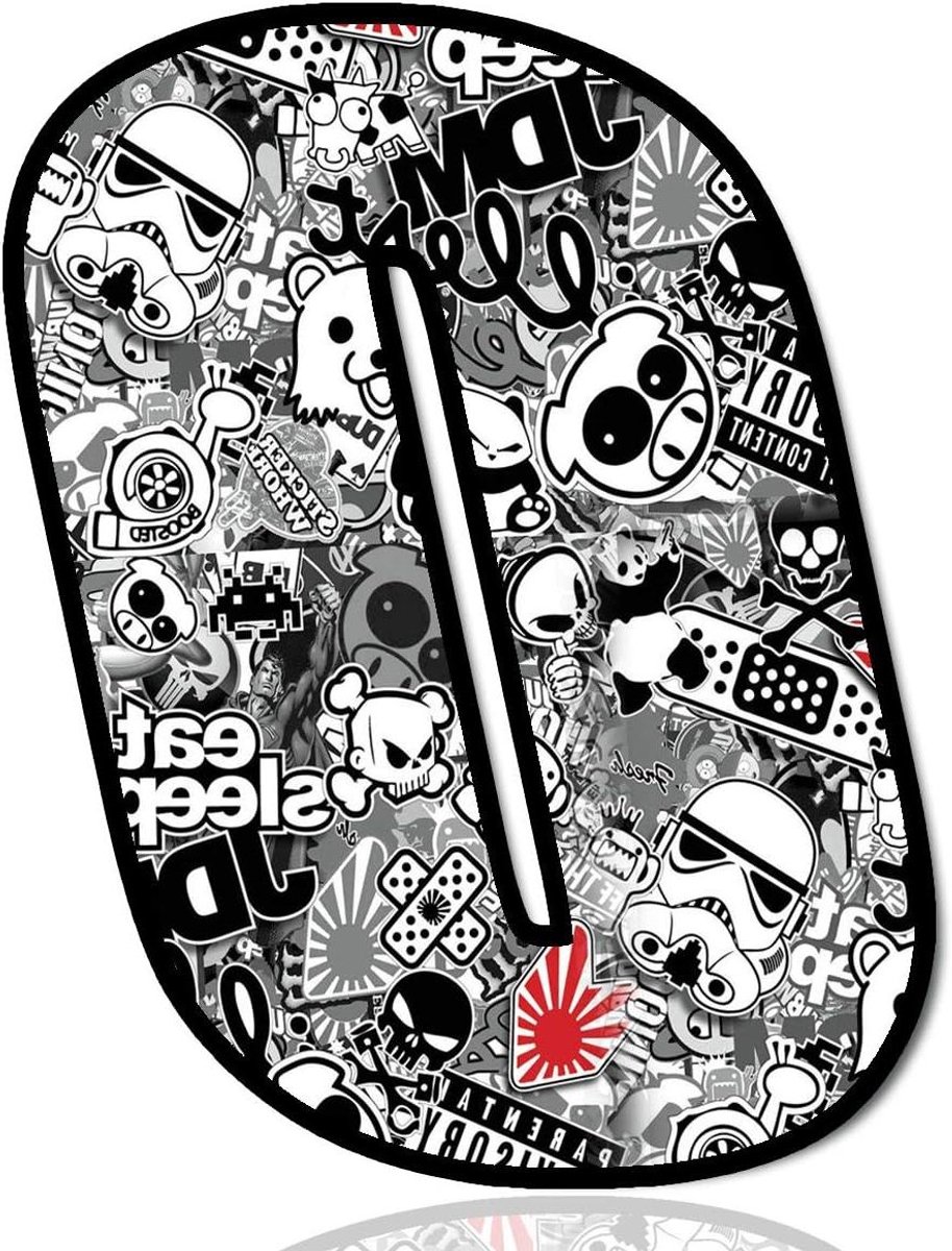 Startnummer Stickers - Race Nummers - Motorcross Tuning - UV Bescherming - 7 x 10 cm - Wit