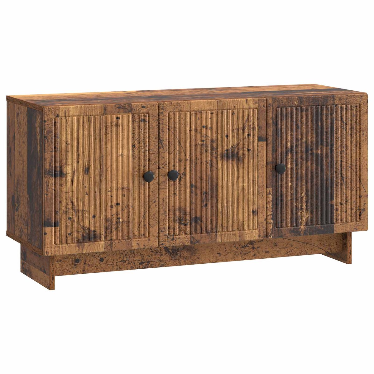 vidaXL - TV - Kast - Oud - hout - 99 - x - 34,5 - x - 50 - cm - Bewerkt - hout