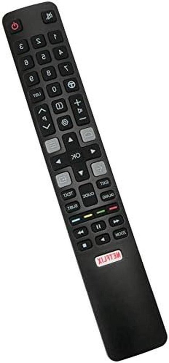 Afstandsbediening TV - Remote Control - TV Bediening - 1:1 Vervanging - 10 Meter - Zwart