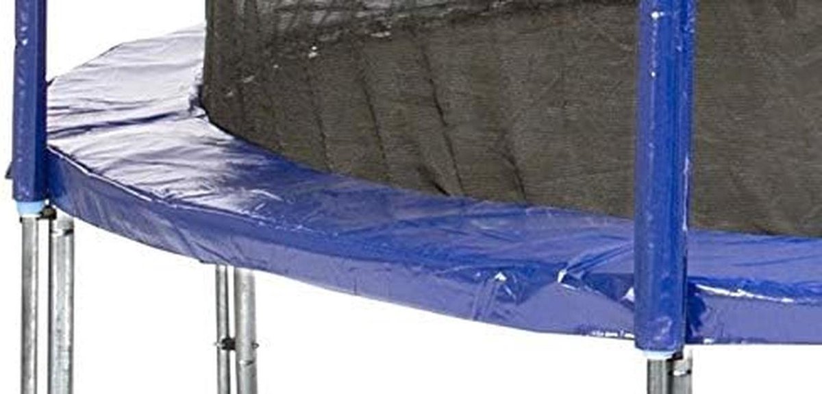 Trampoline Randafdekking - Veiligheidsmat Rand - Veilig Spelen - Scheurvast Materiaal - 305 cm - Blauw