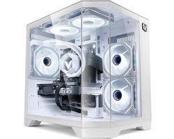 Vibox Gaming PC - Ryzen 7 9700X - RTX 5060 Ti - 16GB DDR5 RAM - 1TB SSD - Windows 11 - WiFi 6 + Bluetooth 5.4 - Waterkoeling