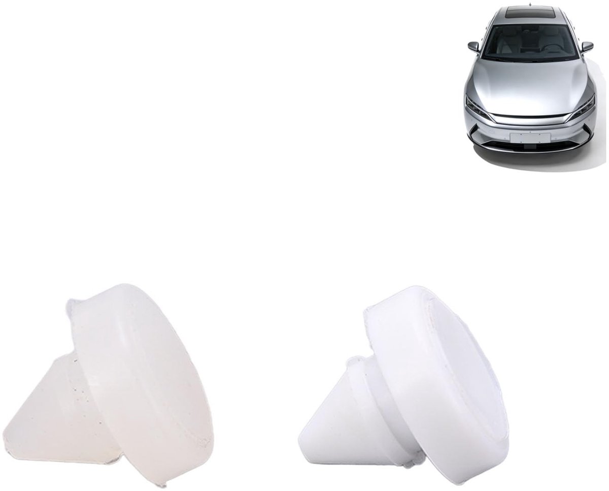Jhubersproducts - Rem-koppelingspedaal-accelerator-stopblokken - Set van 2 - Hard rubber - Geschikt voor Accord CR-V CR-Z - OE-nummer 46505 SA5 000 -