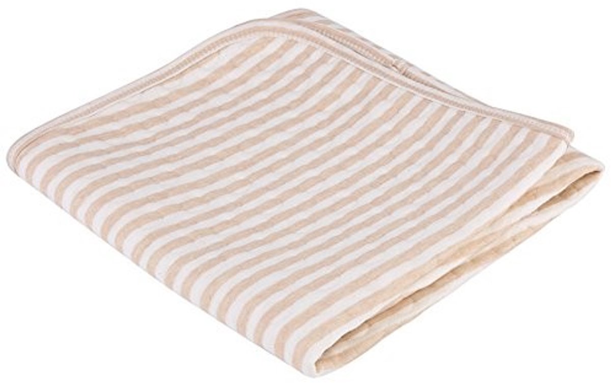 Jhubersproducts - Baby Katoenen Verschoonmat - Waterdicht en Snelabsorberend - 50x70 cm - Biologisch Katoen - Ideaal voor Pasgeborenen - Machinewasbaa