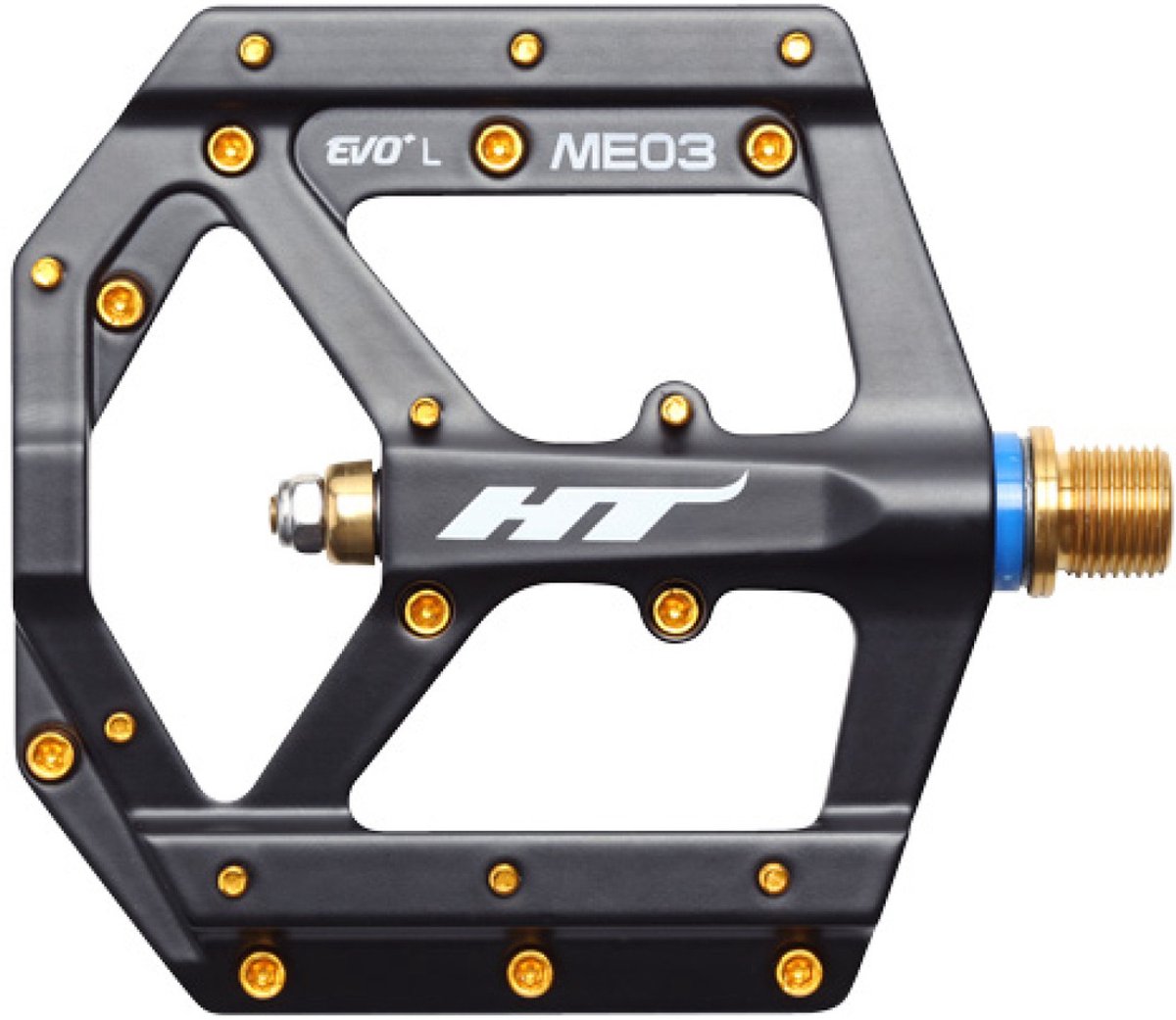Ht Me03t Titanium Pedalen Zilver