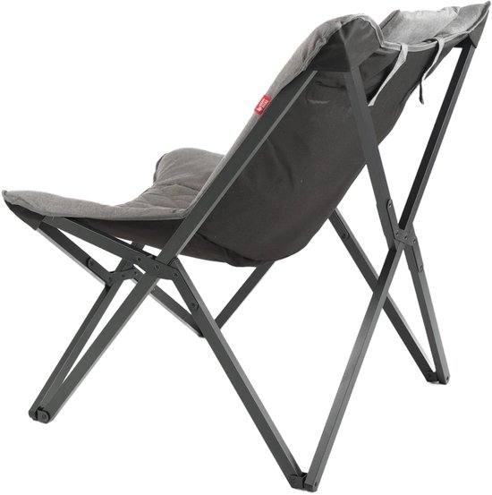Happy Rhino - Vlinderstoel Reisa - Lichtgewicht - Kampeerstoel - Polyester - Vouwstoelen - 89 x 5 x 52 cm — afbeelding 3