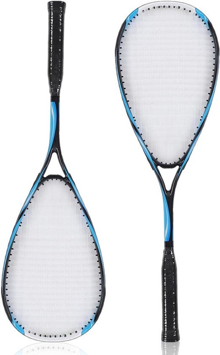 Squashracket voor Beginners - Professionele Training | Lichtgewicht 350g | Schokbestendig Racket | 1 Stuk | Groot Racket Gezicht | Inclusief Pakket | Instapniveau