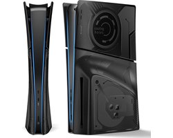 Frontplaathoes geschikt voor PS5 Slim Disc en Digital Edition - 4-in-1 Cover geschikt voor PS5 Slim Console - Aangepaste slanke accessoirehoes-skin geschikt voor Playstation 5 Slim - Faceplate