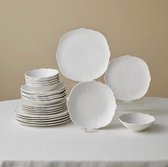 Karaca Bloom - 24-Delige New Bone Serviesset – 6 Personen – Wit – Luxe Servies